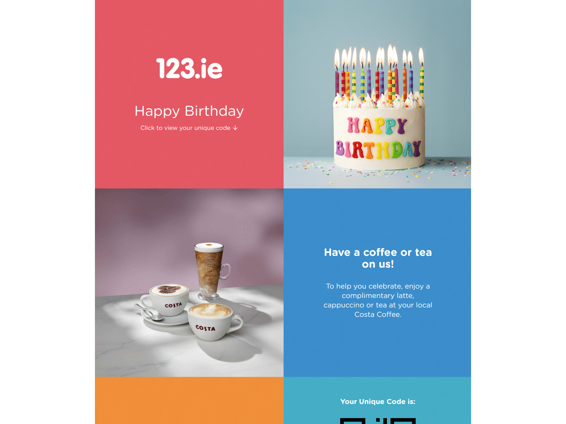123.ie Birthday Promotion